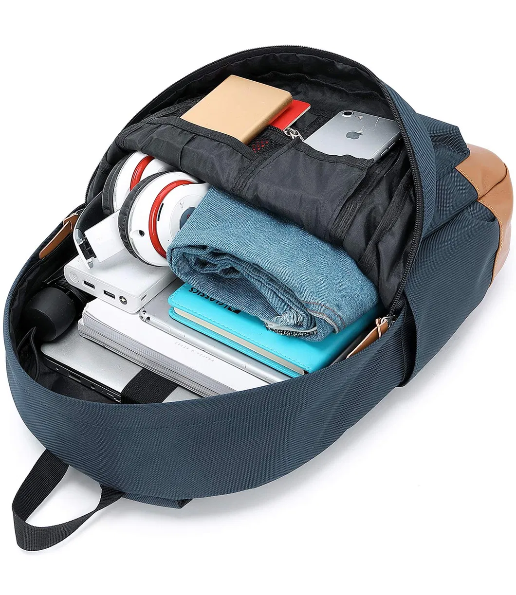 Leisure Classic Style Mochila Waterproof USB Charging Fashion School Backpack Bag for College Girls