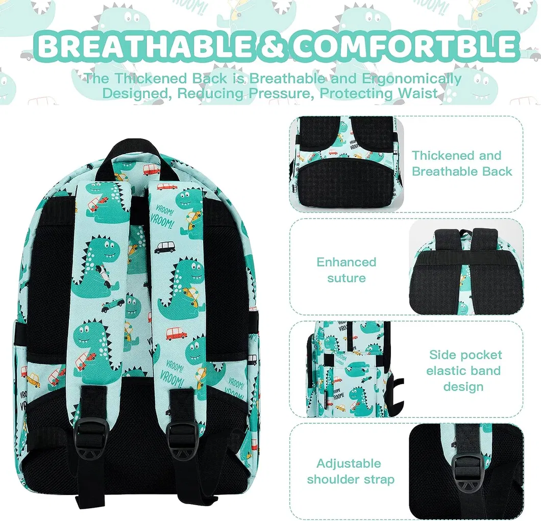 Dinosaur Pattern Children School Bags Kids Backpack Toddler Backpack for Kindergarten Girl Boy