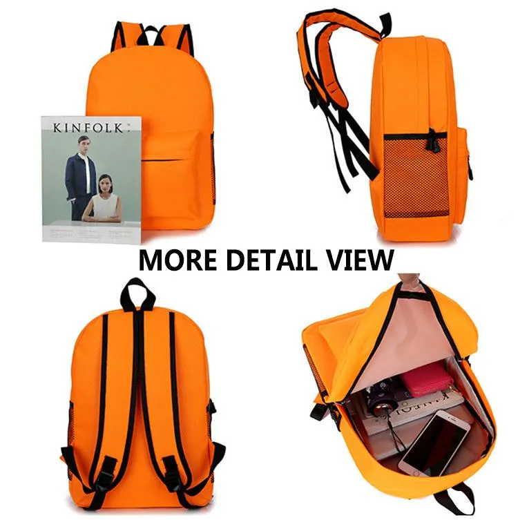 Colorful Lower MOQ Schoolbags Custom Bookbags Children Back Pack School Bags Kids Backpack