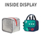 Monster -Shaped Cute Lunch Bag with Aluminum Film Can Bring Lunch Insulation Cooler Bag for Kids and Boys&amp;Girls