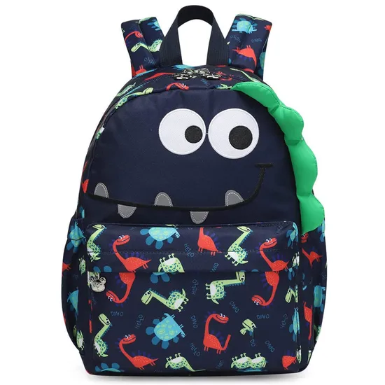 Custom Children Small Baby Book Backpack Kindergarten Animal Cartoon Dinosaur Kids Backpack
