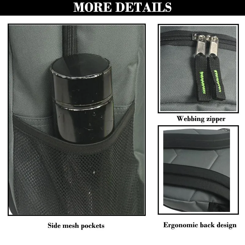 Wholesale Customized High Quality Back Pack Waterproof Backwoods Backpack with Telescopic Buckle