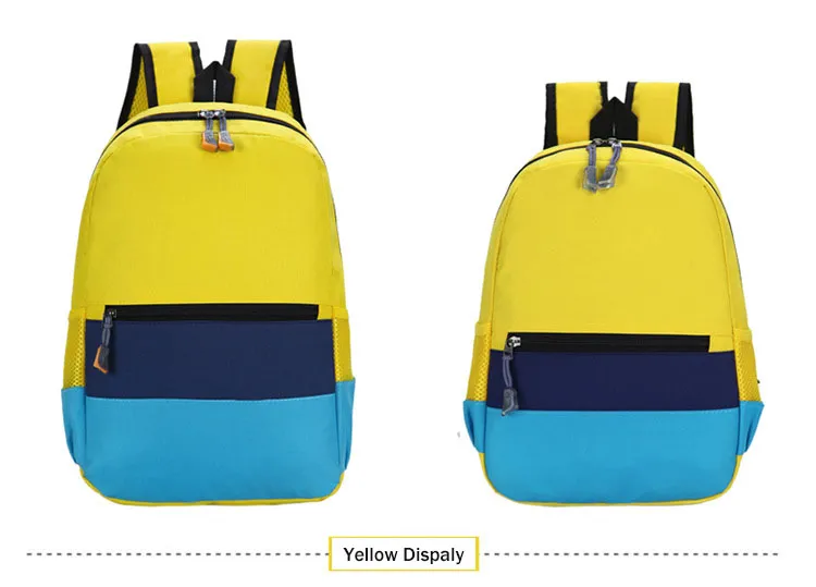 Primary School Bags Daily Used Customized Logo Printing Children Backpacks for Girls and Boys