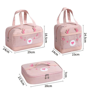 The New Oxford Buchakong Box Cooler Bag Deer with a Lunch Bag Cute Portable Meal Bag Handbuka