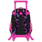 High Capacity Pattern Student Trolley Bags Waterproof 3 in 1 Set Kids Fashion Daily School Trolley Backpack