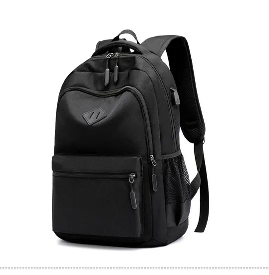 Custom New Design Back Pack Laptop USB Charger Multifunctional Bagpack Waterproof Travel Smart School Bag Backpack