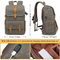 Custmized Retro Large Capacity Canvas Waterproof Drone Bag Camera Bag Backpack