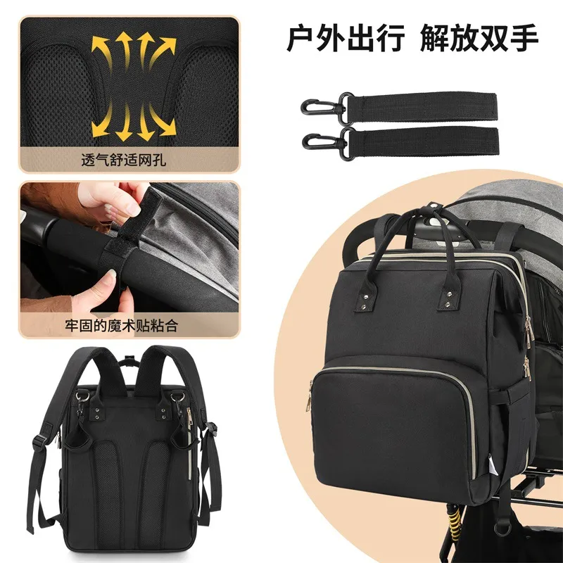 Factory Customized Hanging Baby Stroller Outdoor Oortable Baby Mommy Bag Backpack