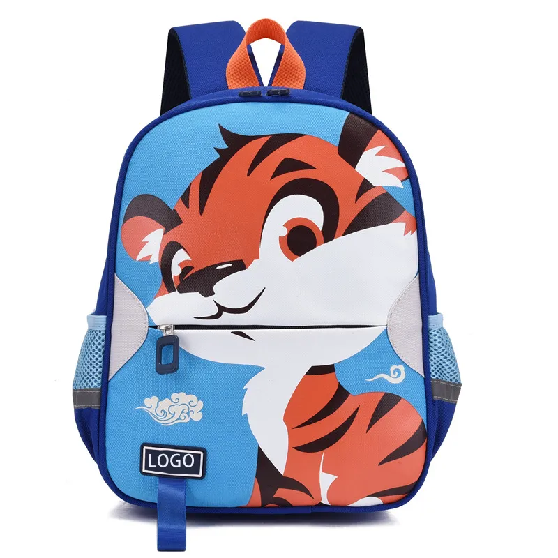 Animal Cartoon Student Schoolbag OEM Custom Logo Primary School Schoolbag for Boys