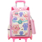 Elementary School Students Trolley Schoolbags Lightweight Towable and Detachable Two-Purpose Trolley Schoolbag