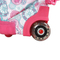 New Trolley School Bags Set with Lunch Box, Large Capacity School Bags Kids Backpack for Girl 600d Polyester Flower Legend