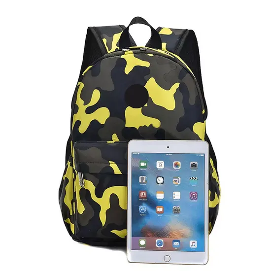 Camouflage All Over Print Backpacks School Bags Students Cute Printing Oxford Rucksack Mochilas Infantiles Bagpack