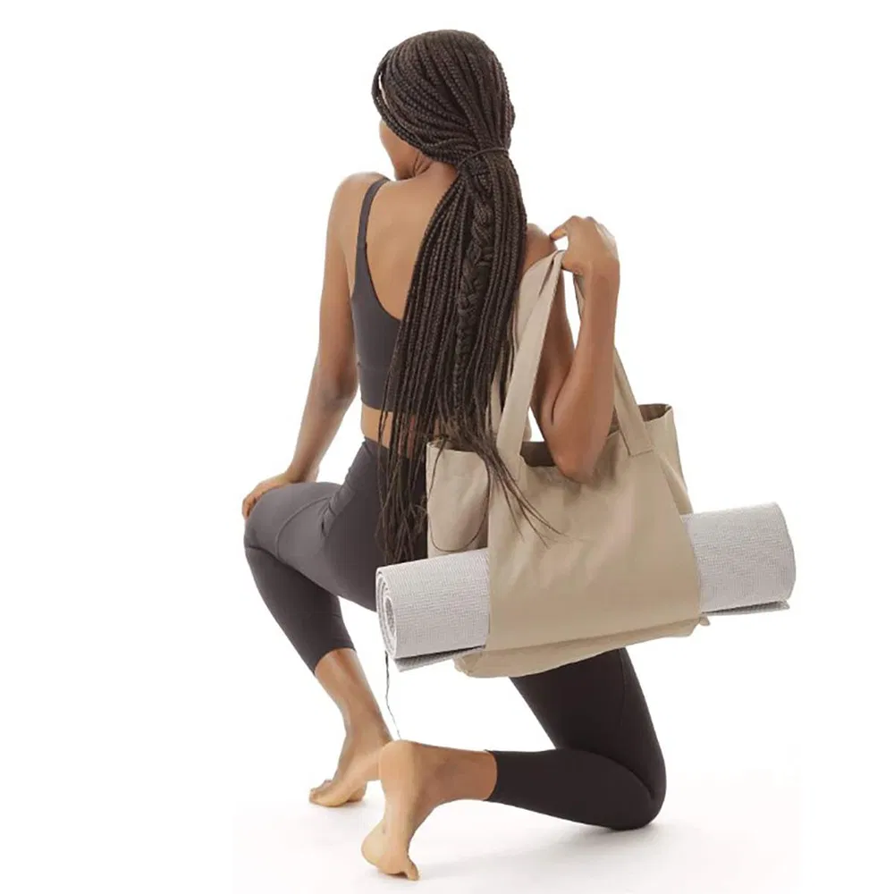 Portable Yoga Mat Storage Bag Outdoor Camping Travel Large Capacity Toiletries Storage Bag