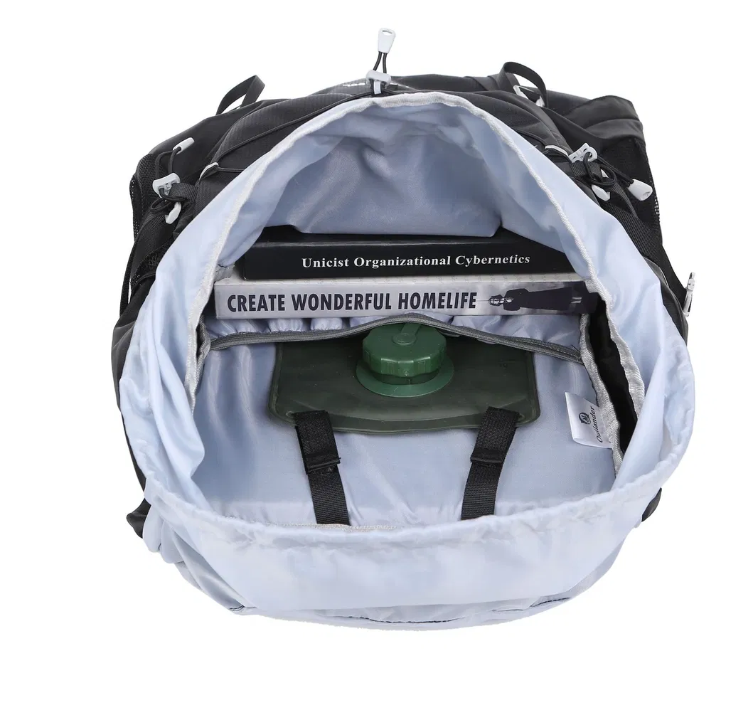 New Factory Outdoor Mountaineering Bag 50L High Capacity Nylon Travel Camping Backpack