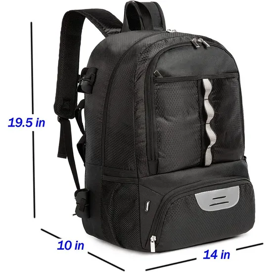 New Baseball Backpack Universal Lacrosse Sports Backpack