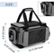 2024 New Fishing Gear Luggage with Rod Frame Waterproof Fishing Gear Storage Bag with EVA Anti Slip Base