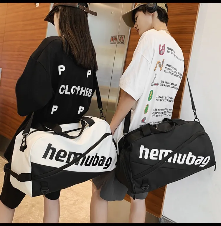 Travel Bag with Dry and Wet Separation Fitness Bag for Sports Training