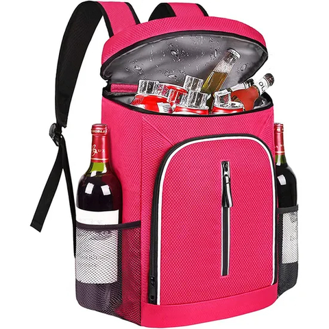 Customized New Outdoor Travel Camping Large Capacity Ice Bag Beer Red Wine Cooler Bag Backpack