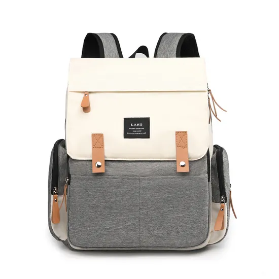 Mommy Bag Genuine Leather Mother and Baby Backpack