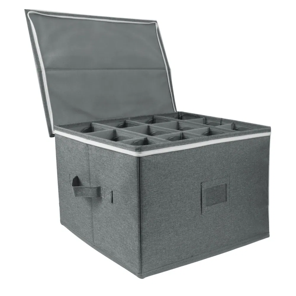 Wine Glass Storage Bag Foldable High Legged Wine Glass Storage Cooler Bag