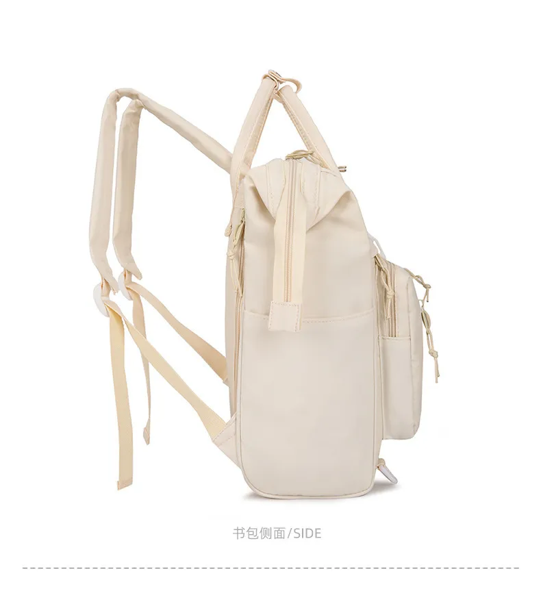 2024 New Waterproof and Wear-Resistant Large Capacity Multifunctional Diaper Shoulder Bag Mommy Backpack