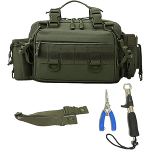 Factory Waterproof Tactical Road Bag Camouflage Fishing Gear Storage Bag