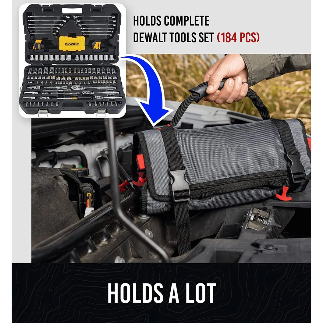 Factory Customized Cross-Border Convenient and Wear-Resistant Outdoor Portable Tools Bag