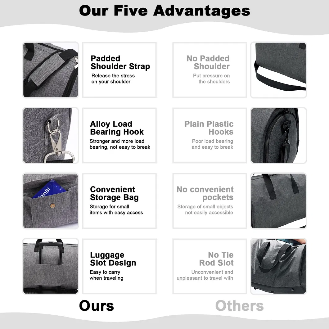 Hot Selling Suit Travel Bag Business Travel Suit Storage Bag