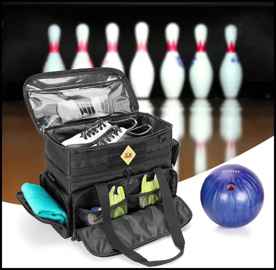 Customized New Tactical Style Bowling Bag Single Ball Bowling Handbag