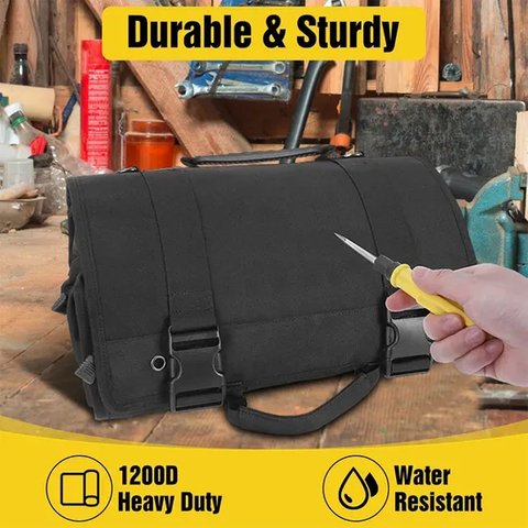 Factory Customized Cross-Border High-Capacity Wear-Resistant Portable Tool Storage Roll Bag Tool Storage Bag