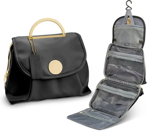 Toilet Bag with Dry and Wet Separation Large Capacity Makeup Portable Waterproof Hand Bag