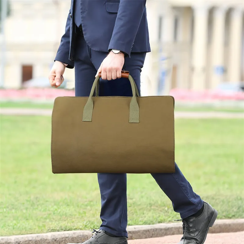 New 2-in-1 Suit Bag Travel Portable High-Capacity Clothing Storage Bag