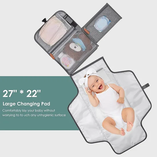 Factory Best-Selling Baby Diaper Pads Waterproof and Portable Diaper Bags