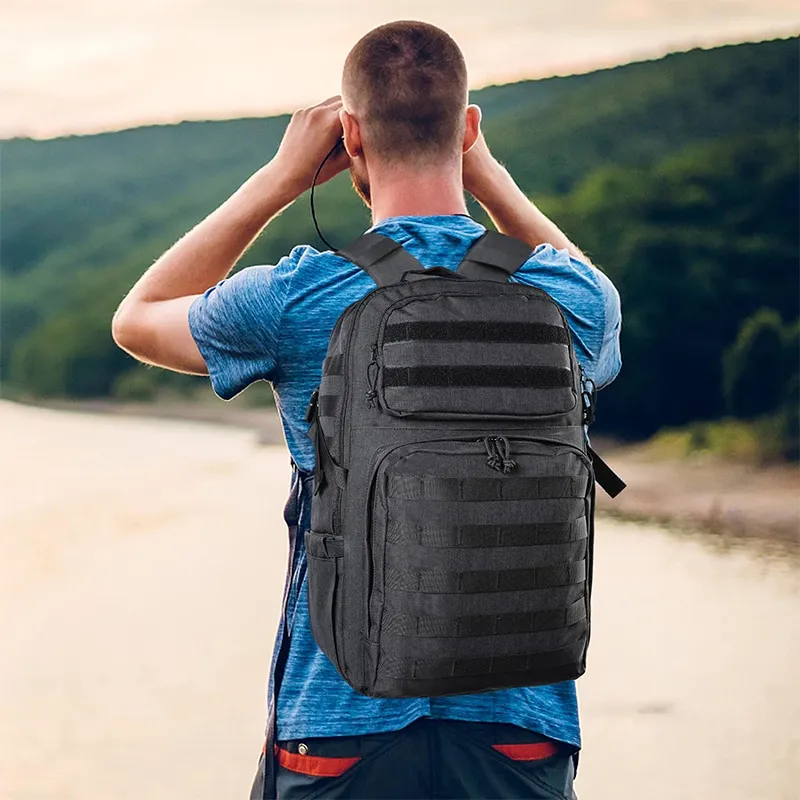 Factory Customized Multi Pocket Tactical Style Camouflage Outdoor Tactical Backpack