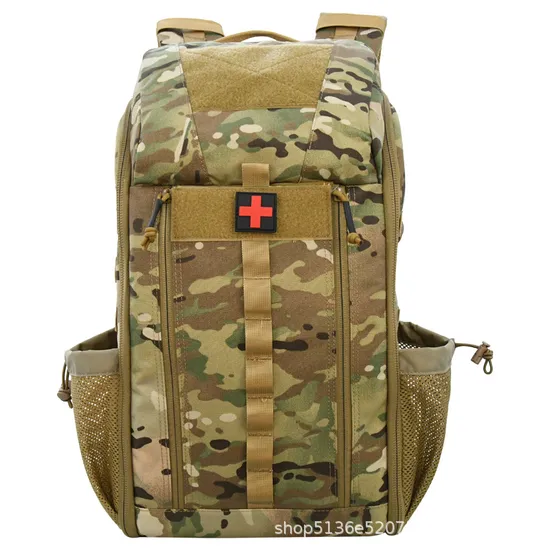 Outdoor Tactical Medical Backpack Multifunctional Camouflage Backpack