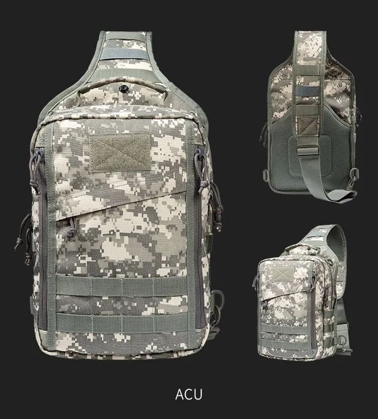 Tactical Shoulder Bag Outdoor Multi Functional Shoulder Crossbody Bag