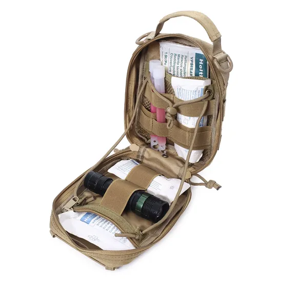 EDC Outdoor Medical Kit 1000d Tactical Molle Emergency Waist Bag