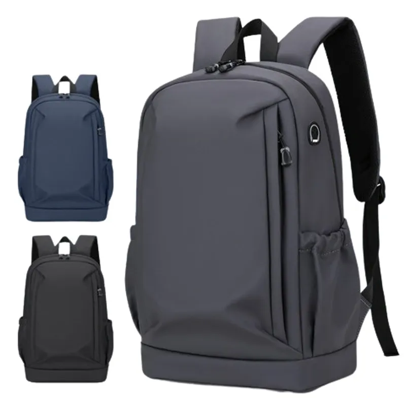 Mens Casual Business Computer Backpack with Large Capacity Oxford Cloth Lightweight Outdoor Backpack