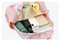 New Oxford Cloth Backpack Student Large Capacity Three Piece Set Printed Campus Backpack for Women