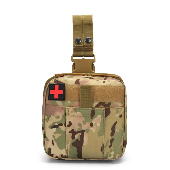 Legging Tactics Molle Medical Bag Multi Functional Portable First Aid Bag Waist Bag
