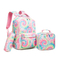 2024 New Three Piece Set for Primary School Students Large Capacity Children′s Backpack Lunch Bag Pen Bag