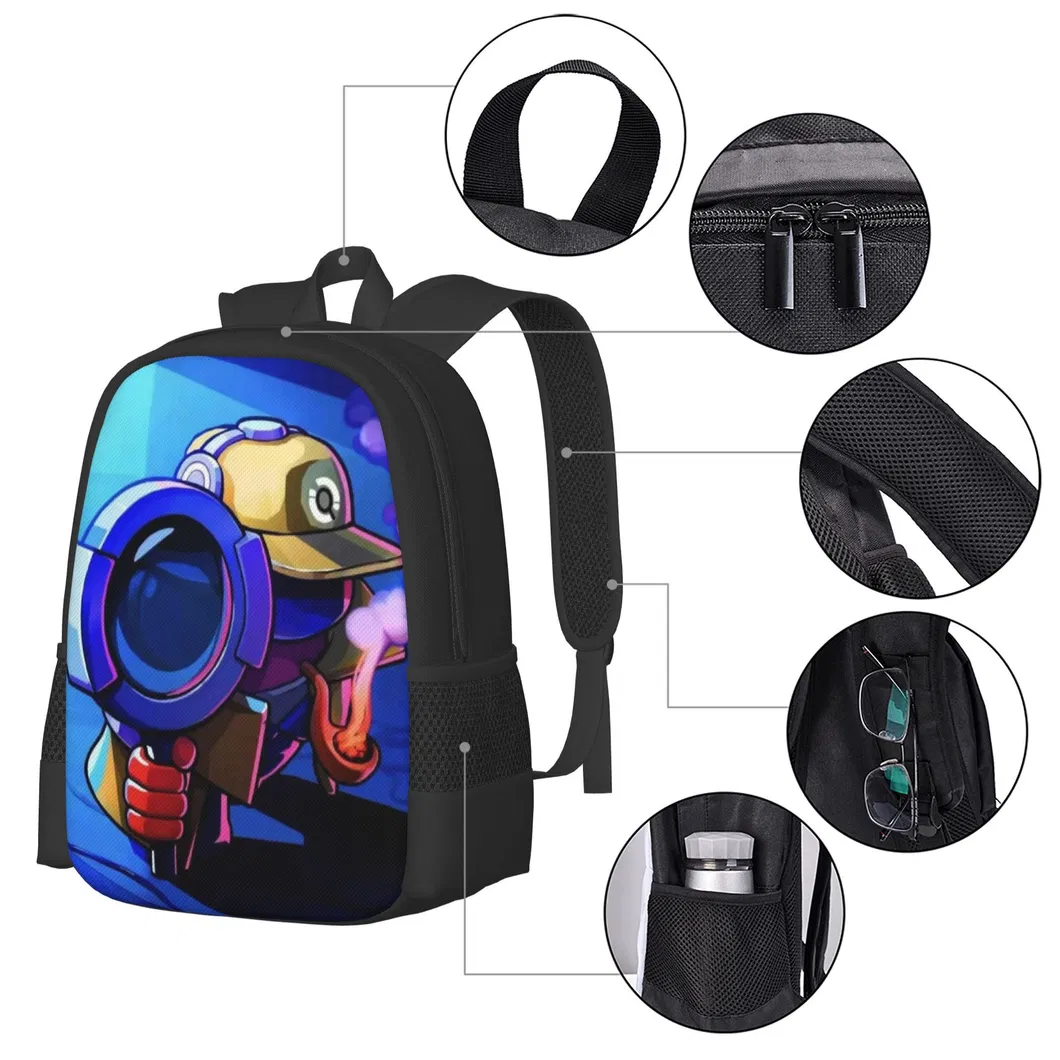 Factory Customized Backpack Three Piece Set Game Peripheral Backpack Pencil Case Shoulder Bag