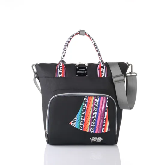 Mommy Bag Fashionable Diaper Backpack Shoulder Lightweight Crossbody Bag