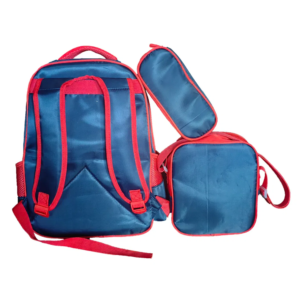 Wholesale of 3-Piece Primary School Backpacks 16 Inch Backpack Stationery Boxes Lunch Bag