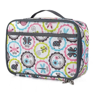 Insulated Tote Aluminum Foil Picnic School Kid Lunch Cooler Bag