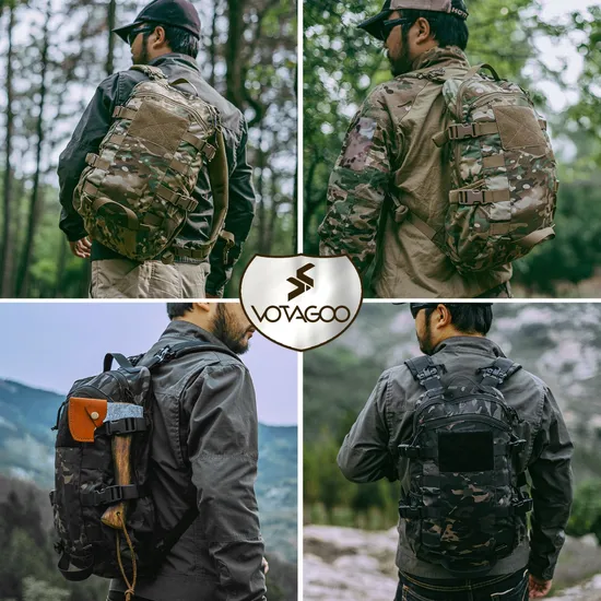Outdoor Backpack Tactical Backpack 500d Nylon Splash Proof Portable Lightweight Tactical Bag