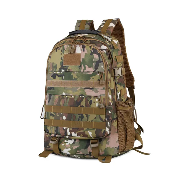Camouflage Outdoor Backpack Tactical Bag Mountaineering Bag Hiking Travel Bag