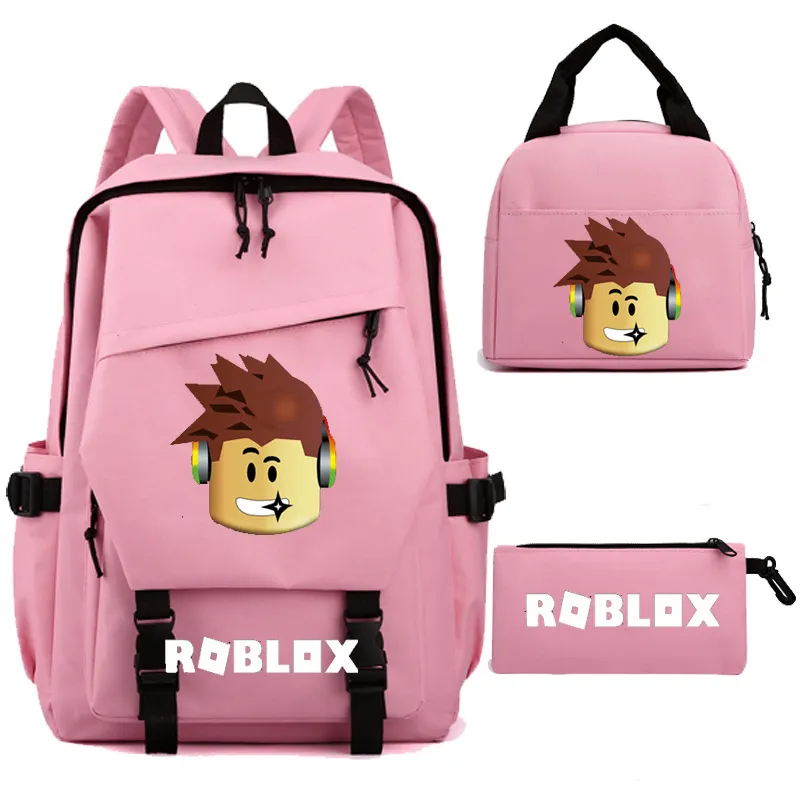 Game Men&prime;s and Women&prime;s Student Backpacks Lunch Bags Pen Bags Three Piece Set