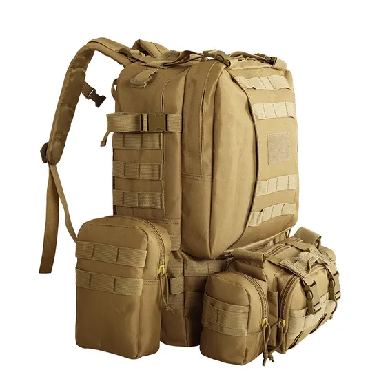 Factory Customized Camouflage Molle Functional Tactical Bag for Outdoor Mountaineering Sports Backpack