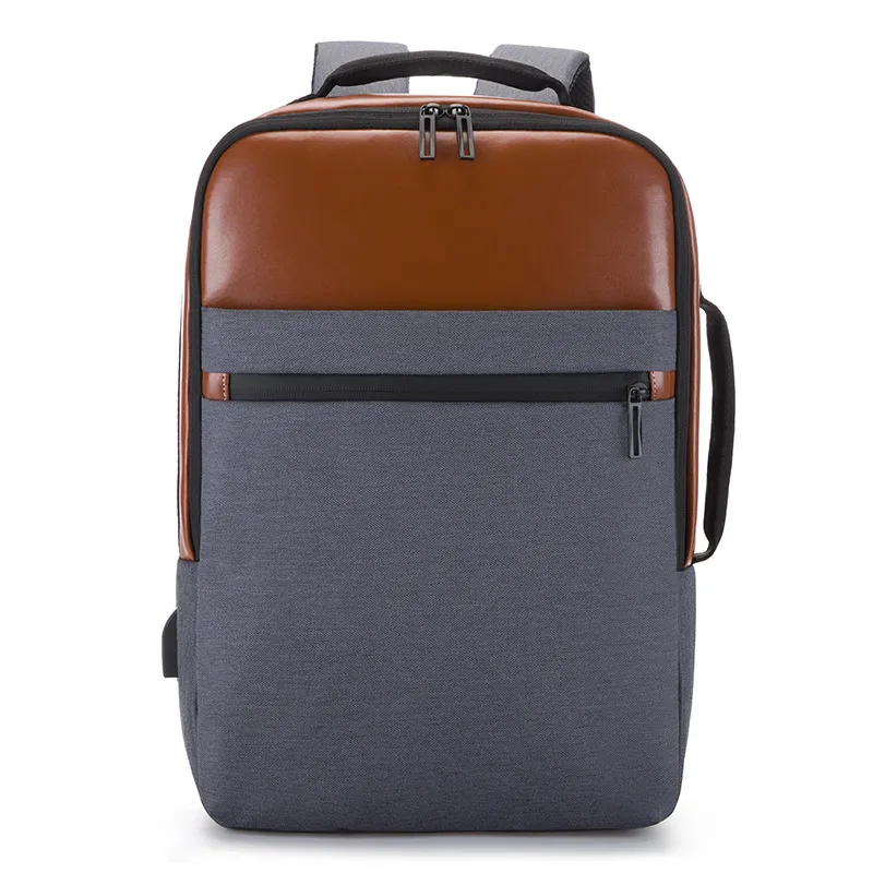 New Backpack Business Leisure 15.6-Inch Computer Bag Large Capacity Travel USB Charging Backpack